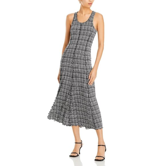 NEW Proenza Schouler White Label Matilda Dress black/white SIZE XS/100%AUTHENTIC